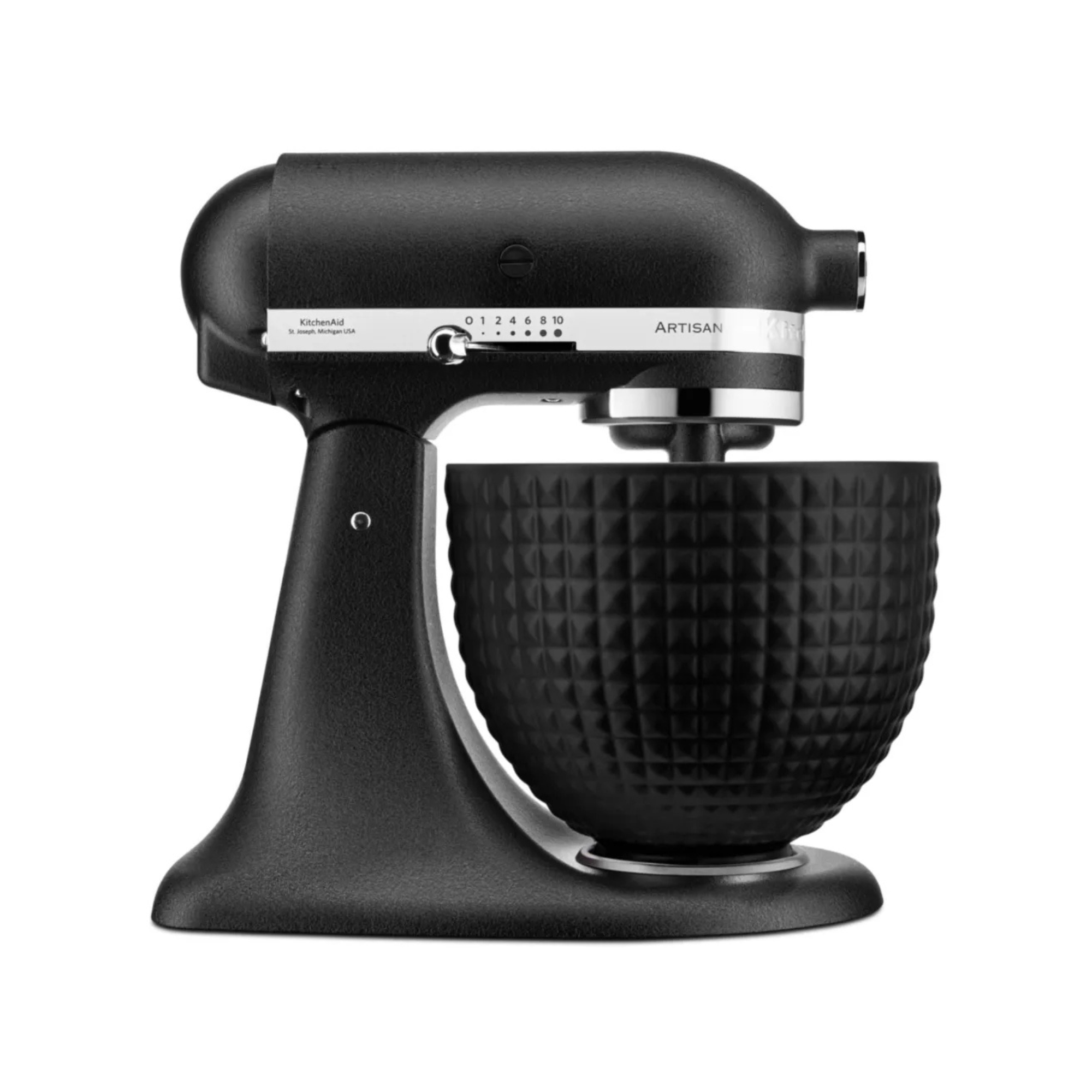 KitchenAid Artisan 4,7 Liter Gusseisen Schwarz KSM156 Küchenmaschine Monochrome Collection