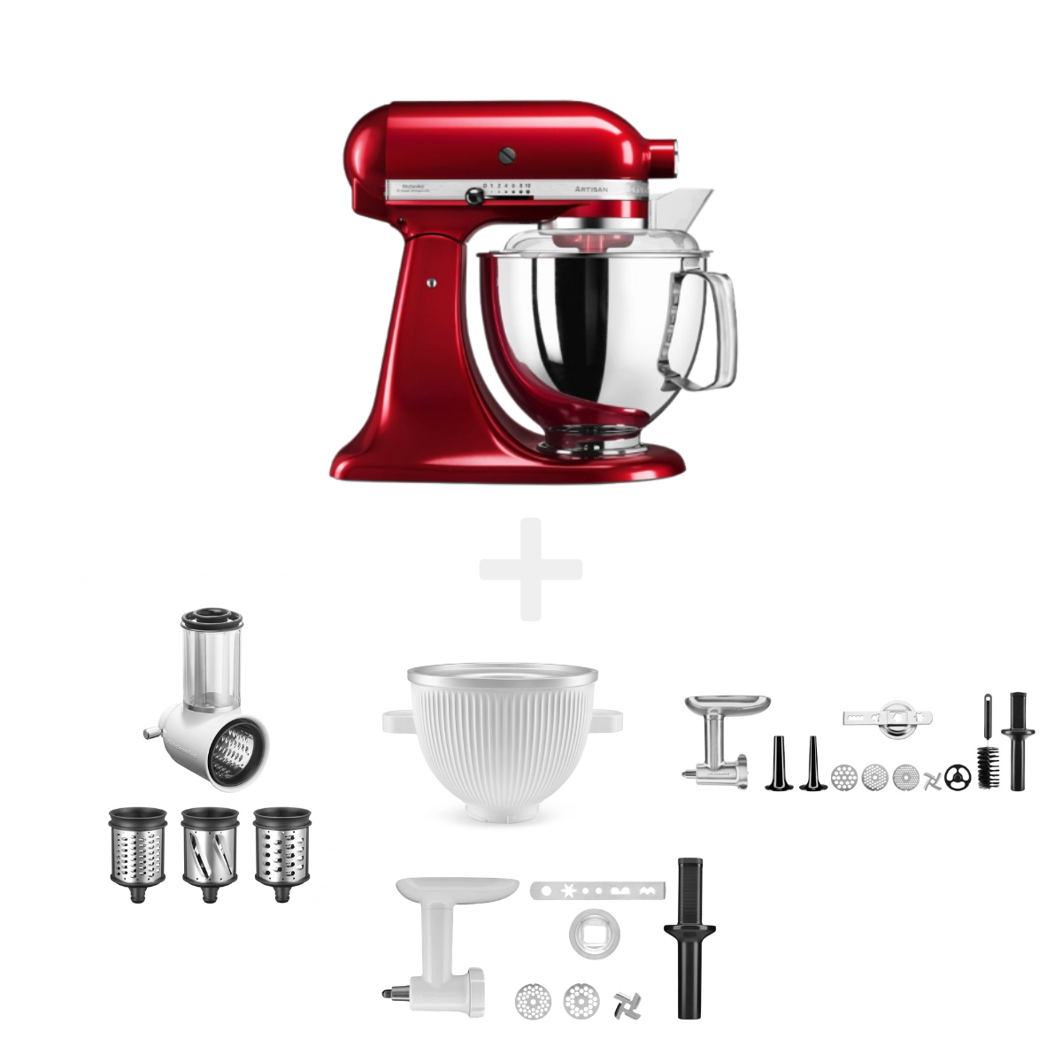 KitchenAid Starter-Set + 1 Zubehör