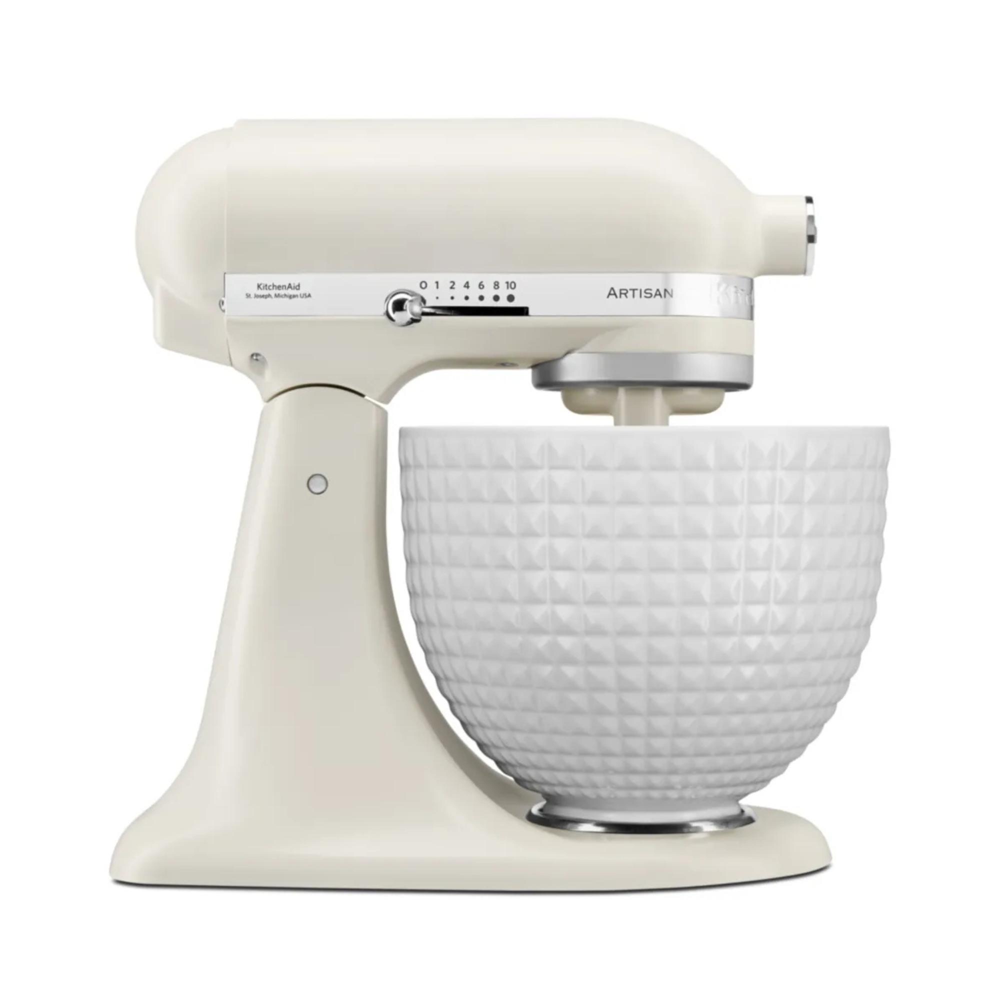 KitchenAid Artisan 4,7 Liter Porcelain White KSM156 Küchenmaschine Monochrome Collection