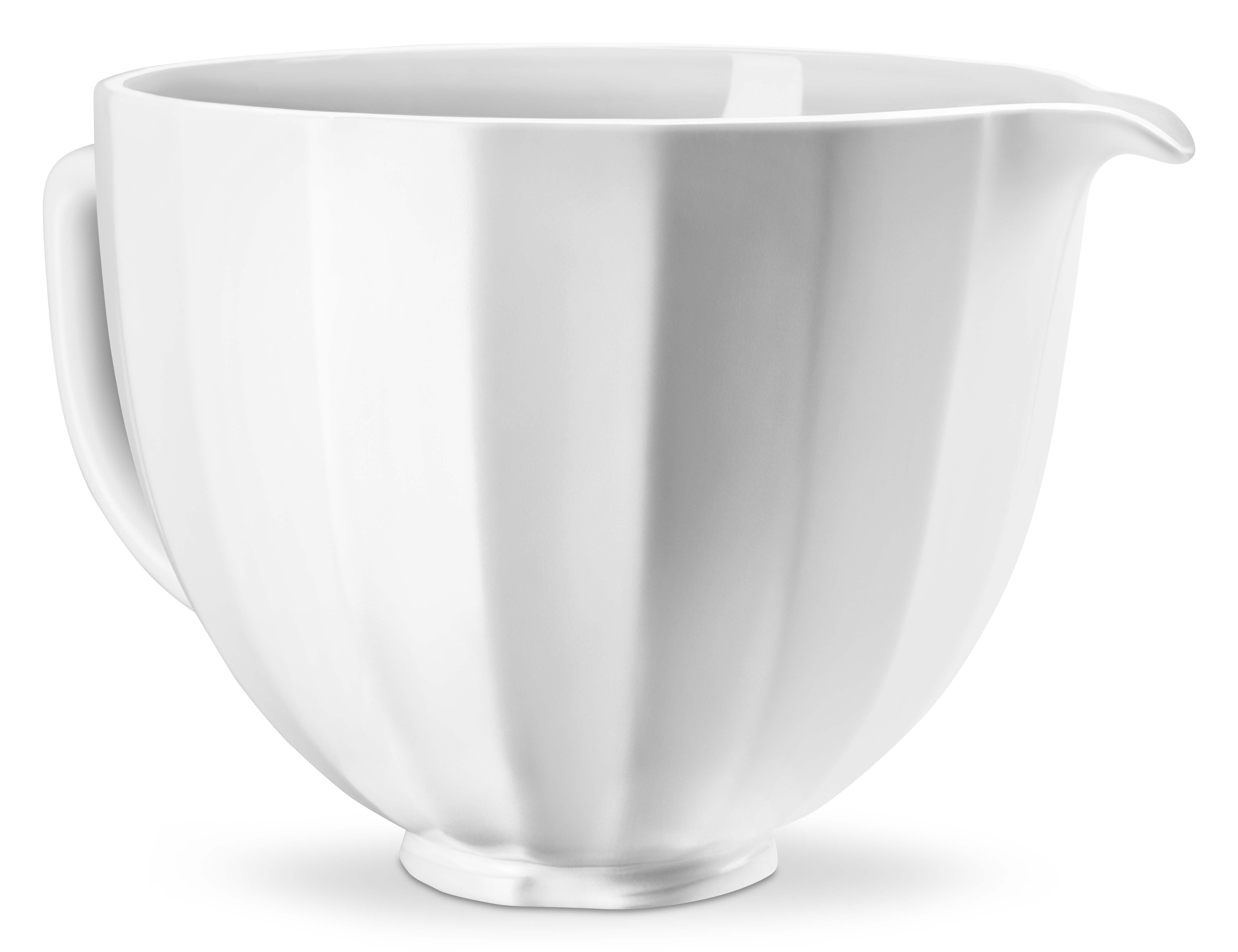 KitchenAid Keramikschüssel 4,7L White Shell