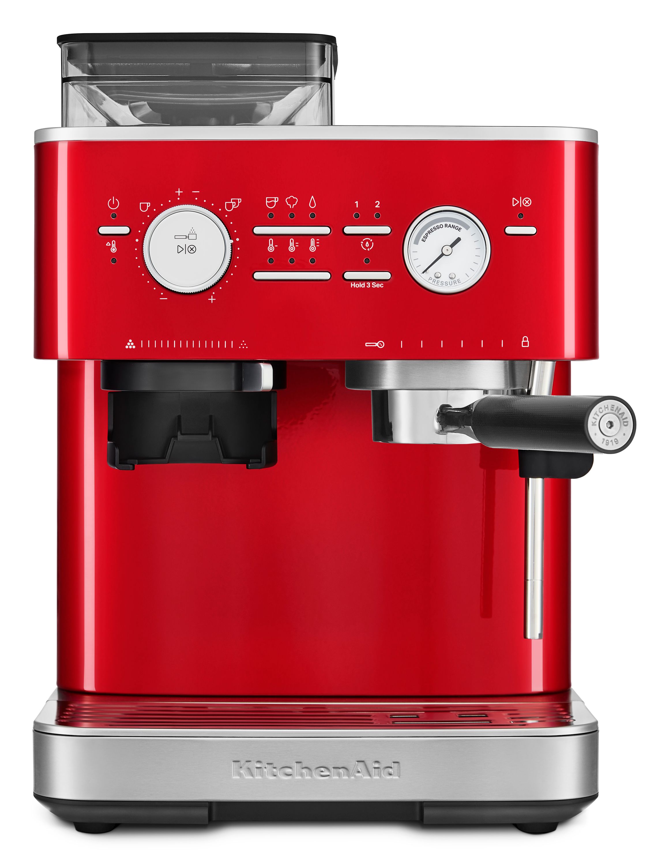  Halbautomatische Espressomaschine mit Gratmahlwerk Espresso Collection