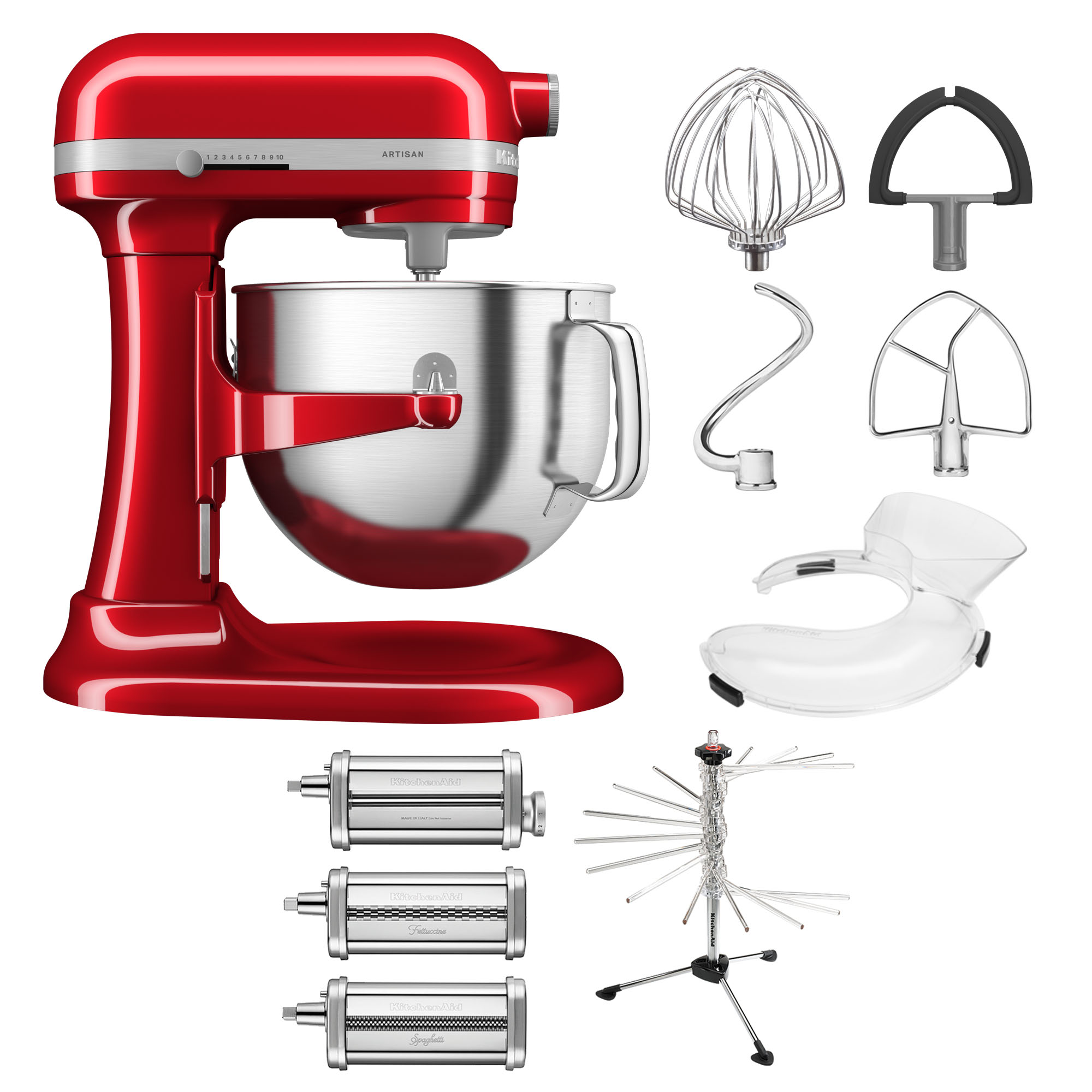 KitchenAid StarterSet + 1 Zubehör Küchenmaschine 6,6l